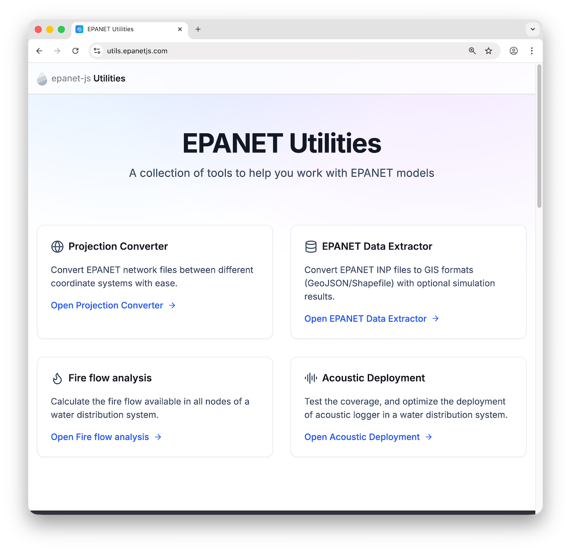 epanet-js roadmap